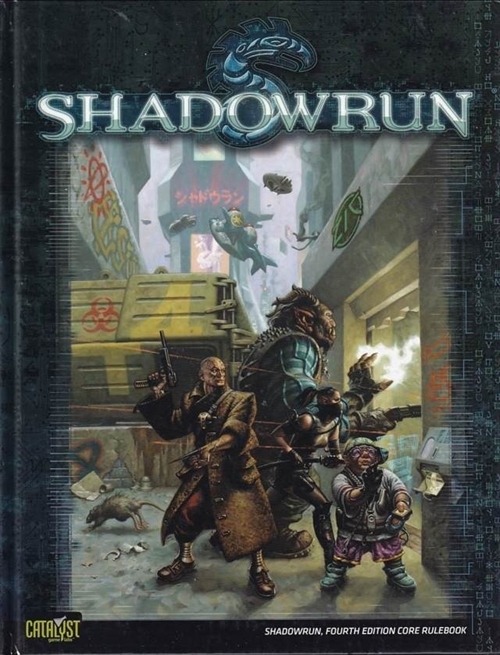 Shadowrun 4th Edition - Corebook (B-Grade) (Genbrug)